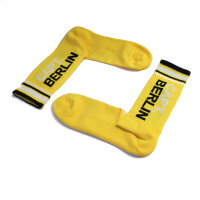 Capt. Berlin Crew Cut Socks Yellow White Black 43-46